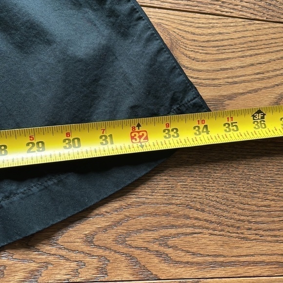 𝅺[h&m] Black Cotton Button up short dress - Picture 7 of 12